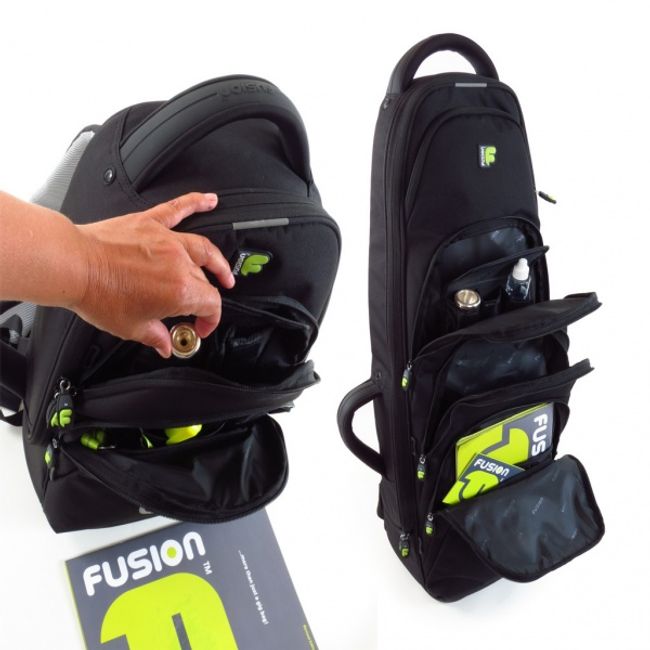 Fusion Urban Trombone sort /blå gigbag