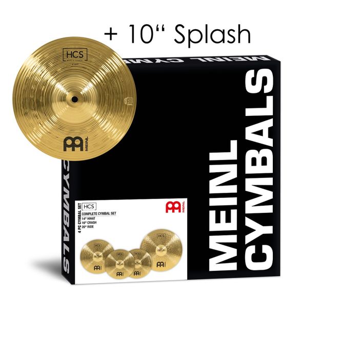 Hovedbilde MEINL HCS Cymbalpack - HCS141620+10