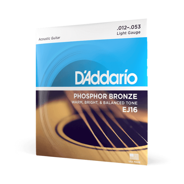 D'Addario EJ16 .012 Phosphor Bronze