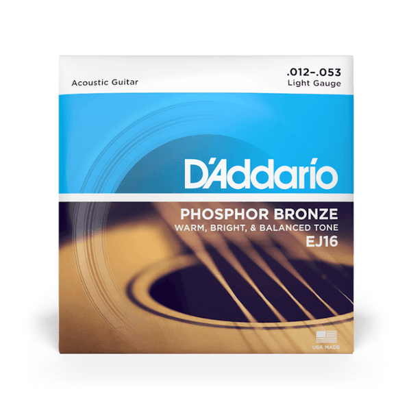D'Addario EJ16 .012 Phosphor Bronze